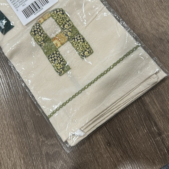 Patchwork Monogram Tea Towel - Picture 5 of 6